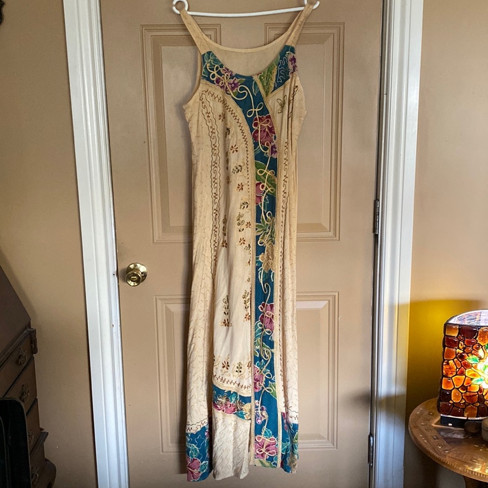 Summer Dress with Embroidery